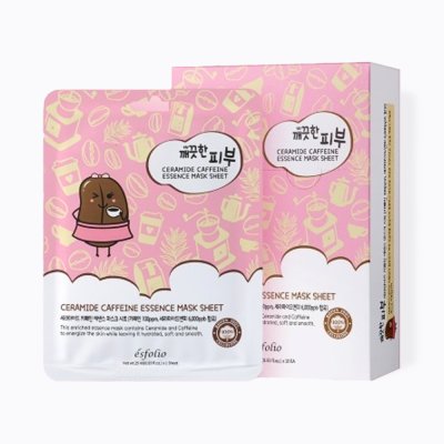 Esfolio Pure Skin Essence Mask Sheet (25ml) เอสโฟลิโอ แผ่นมาส์กหน้า