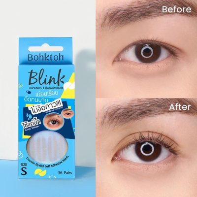 Bohktoh Blink Mesh Double Eyelid Sticker บอกต่อ ตาข่ายติดตาสองชั้น