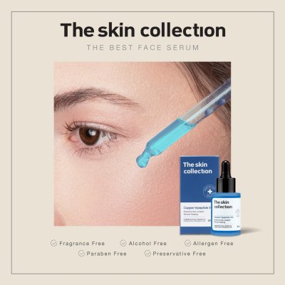 The Skin Collection Serum Copper Tripeptide 3% (30ml) เซรั่มแก้ปัญหาหลุมสิว ผิวกระชับ รูขุมขนตื้นขึ้น
