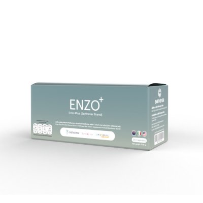 Earthever Enzo Plus (1 กล่องมี 30 Capluses) เอนโซ พลัส ผลิตภัณฑ์เสริมอาหารก่อนนอน