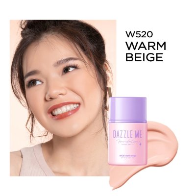 Dazzle Me Day By Day Foundation แดซเซิล มี รองพื้นเนื้อลิขวิด บางเบา ติดทน