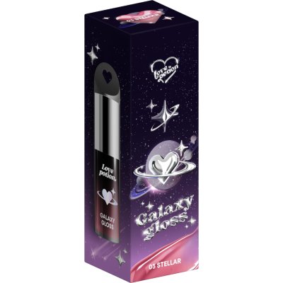 (กด2ชิ้น ราคา199)LovePotion Galaxy Gloss Lip Oil Ver.2 (3g) เลิฟ โพชั่น กาแล็กซีกลอส