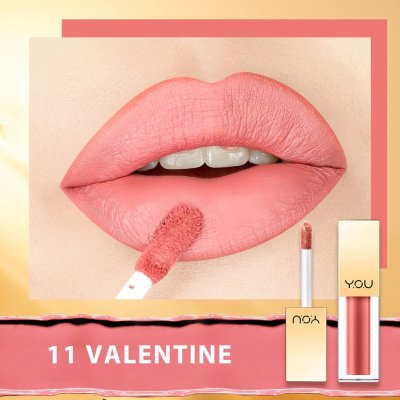 Y.O.U Rouge Velvet Matte Lip Cream วาย โอ ยู ลิปสติก เนื้อแมท บางเบา ติดทนนาน ไม่ติดแมส