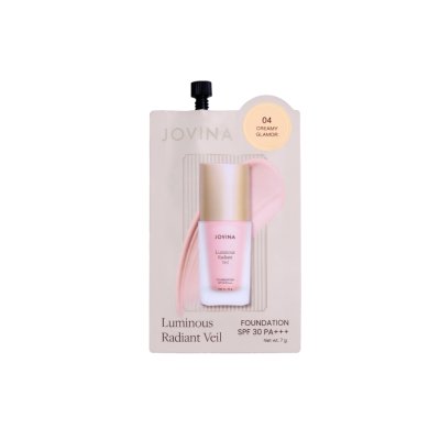 Jovina Luminous Radiant Veil Foundation SPF 30 PA+++ (7g) โจวีน่า ลูมินอส เรเดียนท์ เวล ฟาวน์เดชัน เอสพีเอฟ 30 พีเอ+++