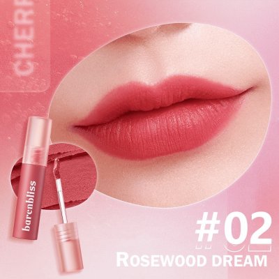 Barenbliss Cherry Makes Cheerful Lip Velvet ลิปเนื้อกำมะหยี่ เนียนนุ่ม สีชัดติดทน