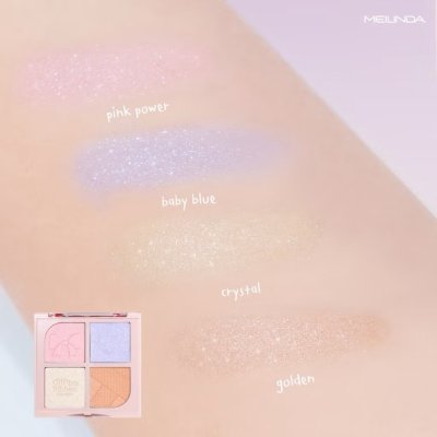 Meilinda Chiffon Ribbon (3.5g) บรอนเซอร์ & เฉดดิ้ง