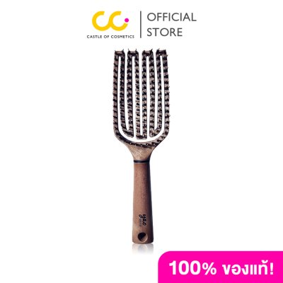 Yao Hairbrush Flip Boar Brush เย่า แปรงหวีผม ขนหมูป่าและไนลอน เหมาะสำหรับผมยาว