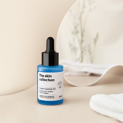 The Skin Collection Serum Copper Tripeptide 3% (30ml) เซรั่มแก้ปัญหาหลุมสิว ผิวกระชับ รูขุมขนตื้นขึ้น