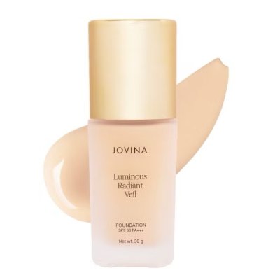 Jovina Luminous Radiant Veil Foundation SPF 30 PA+++ โจวีน่า รองพื้นที่ให้การปกปิดแบบ Medium - Full Coverage