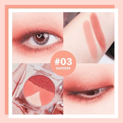 Barenbliss Fortune Cookie Eyeshadow ฟอร์จูน คุกกี้ อายแชโดว์ ( 4 เฉดสี )