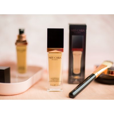Nee Cara Waterproof Foundation N589 นีคาร่า รองพื้น ปกปิดจุดด่างดำ กันน้ำกันเหงือ