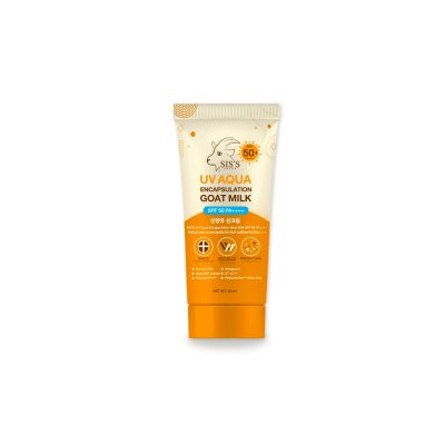 Sis's UV Aqua Encapsulation Goat Milk SPF 50 PA ++++ ซิสส์ ครีมกันแดด เติมความชุ่มชื้นให้ผิว