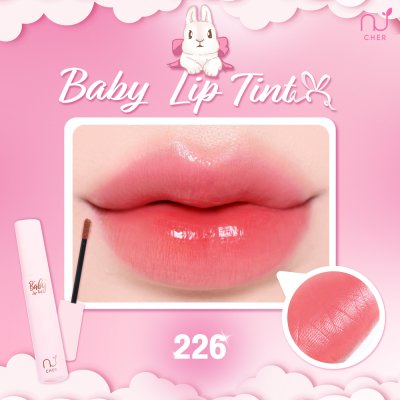 Cher Skincare Baby Lip Tint (4g) เบบี้ ลิป ทินท์