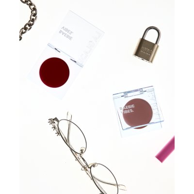 La Glace Baebie Vibes Cream Blush (3.8g) - แพ็คเก็จใหม่ ลากลาส บลัชออนแพคเกจใหม่