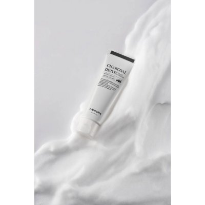 LANLUNA CHARCOAL DETOX FACIAL CLEANSER (120g) ชาร์โคล ดีท็อกซ์  เฟเชียล คลีนเซอร์