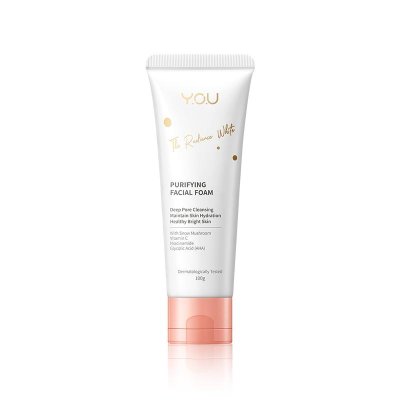 Y.O.U The Radiance White Purifying Facial Foam วาย โอ ยู โฟมล้างหน้า รักษาความชุ่มชื้น ผิวเรียบเนียน