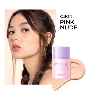 Dazzle Me Day By Day Foundation แดซเซิล มี รองพื้นเนื้อลิขวิด บางเบา ติดทน