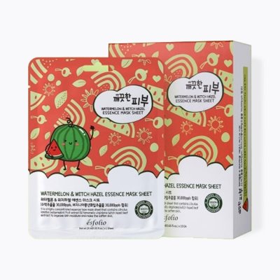Esfolio Pure Skin Essence Mask Sheet (25ml) เอสโฟลิโอ แผ่นมาส์กหน้า