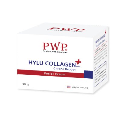  PWP Hylu Collagen Plus Chrono Reboot Facial Cream (30g) ไฮลู คอลลาเจน พลัส โครโน รีบูท เฟเชียล
