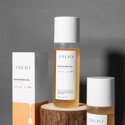 Oilio Nourishing Oil SPF50+ PA++++ (100ml) ออยลิโอ้ นูริชชิ่งออยล์ เอสพีเอฟ50+ พีเอ++++