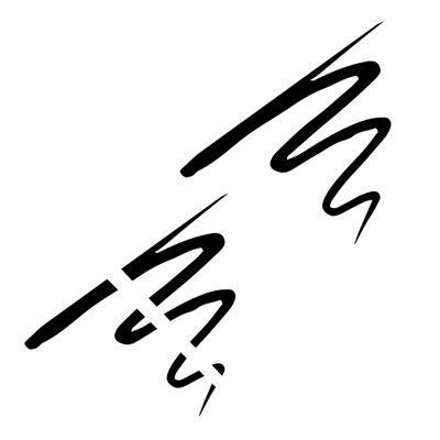 La Glace 2 In 1 Eyeliner & Remover Stick (1ml) ลากลาส อายไลเนอร์ลบได้ 2 IN 1