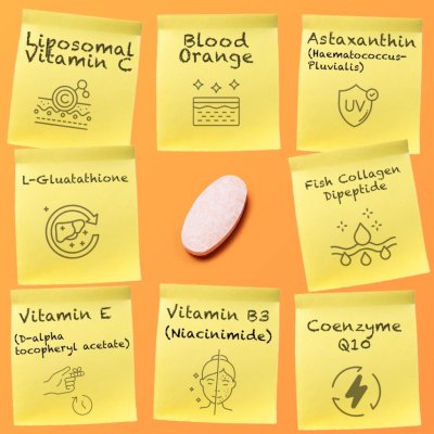 Aotura Gonna Glow (30g) ออทูร่า กอนน่า โกลว์ ไลโปโซมอล วิตามินซี 1 กระปุก 30 เม็ด