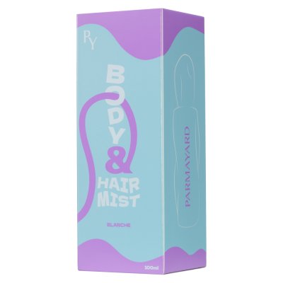 Parmayard Body & Hair Mist (100ml) พาร์มายาส บอดี้&แฮร์มิสท์ สเปรย์น้ำหอมฉีดผิวกายและเส้นผม