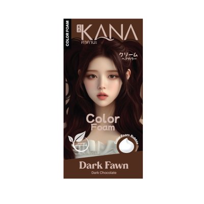 KAKANA HAIR FOAM COLOR (120ml) คาคานะ แฮร์ โฟม คัลเลอร์