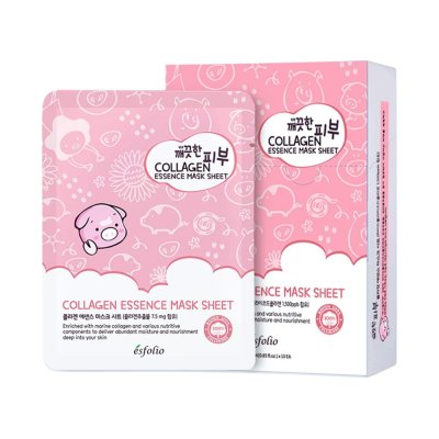 Esfolio Pure Skin Essence Mask Sheet (25ml) เอสโฟลิโอ แผ่นมาส์กหน้า