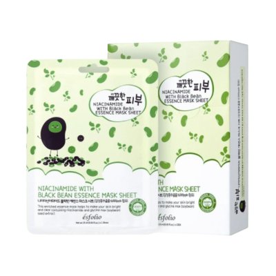 Esfolio Pure Skin Essence Mask Sheet (25ml) เอสโฟลิโอ แผ่นมาส์กหน้า
