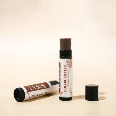 Delico Cocoa Butter Organic Lip Balm (5g) เดลิโก้ ลิปบาล์มออร์แกนิคโกโก้บัตเตอร์