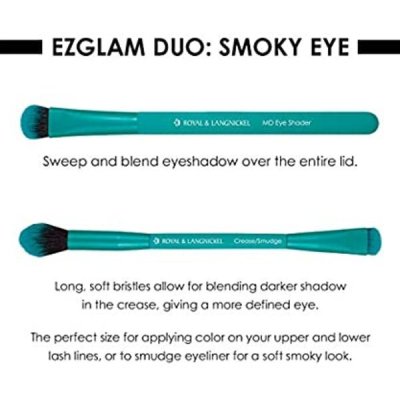 Moda Ezglam Duo (1 กล่องมี 2 ชิ้น) โมด้า เซ็ทแปรงแต่งหน้า