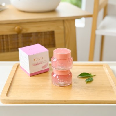 Cavie Revive And Shine Pink Caviar Cream (30g) คาวีเอ้ รีไวฟ แอนด์ ไชน์ พิ้งค์ คาเวียร์ ครีม