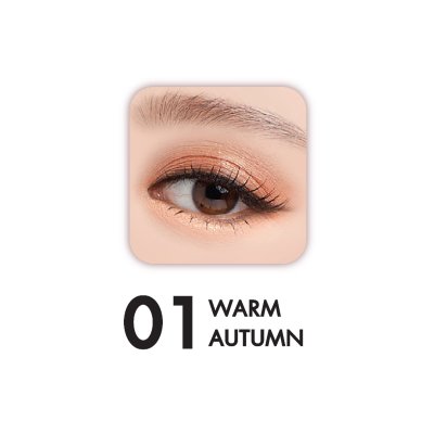 BeWiLD Season Shadow บีไวลด์ ซีซั่น แชโดว์ อายแชโดว์ 4 ช่องโทนสีเกาหลีเกาใจ