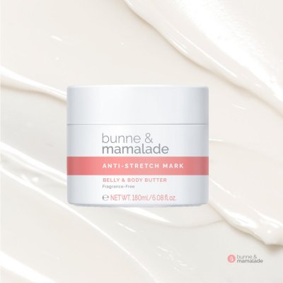 Bunne & Mamalade Anti-Stretch Mark Belly & Body Butter บันเน่แอนด์มามาเลด ผลิตภัณฑ์บำรุงผิว