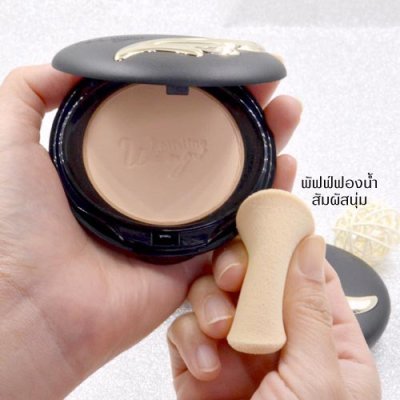 Mistine Wings Extra Cover Super Powder SPF25 PA++ (10g) มิสทีน แป้งผสมรองพื้น