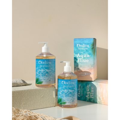 Ondina OCEAN SILK BODY SHOWER - AQUA BLUE ออนดีน่า โอเชียน ซิลค์ บอดี้ ชาวเวอร์ - อควาบลู