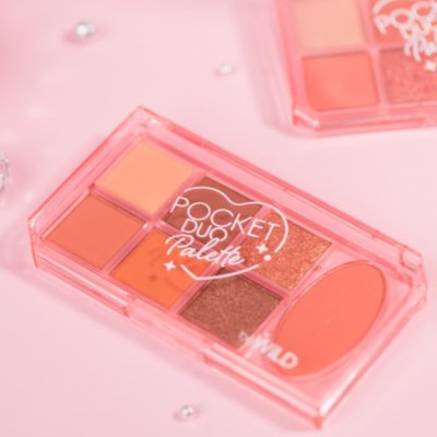 BeWiLD Pocket Duo Palette บีไวลด์ อายแชโดว์ 3 เนื้อ และบลัชออนในตลับเดียว