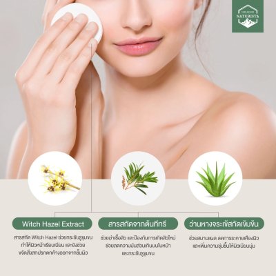 Naturista Tea Tree Facial Toner (250ml) โทนเนอร์ทีทรี ทำความสะอาดสิ่งตกค้างบนใบหน้าอย่างล้ำลึก