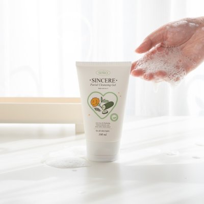 Seño Sincere Facial Cleansing Gel (100ml) ซินญอ ซินเซีย เฟเชียล คลีนซิ่ง เจล