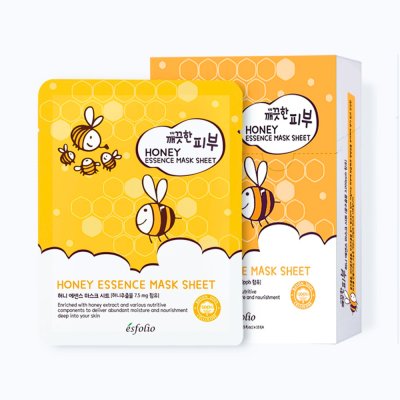Esfolio Pure Skin Essence Mask Sheet (25ml) เอสโฟลิโอ แผ่นมาส์กหน้า