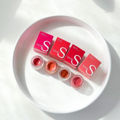 Sarah Sure Cheek Blush On Cream Street (6g) ซาร่าชัวร์