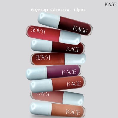 Kage Syrup Glossy Lips คาเกะ กลอสไซรัปพัฒนามาจาก #ลิปไก่ทอด