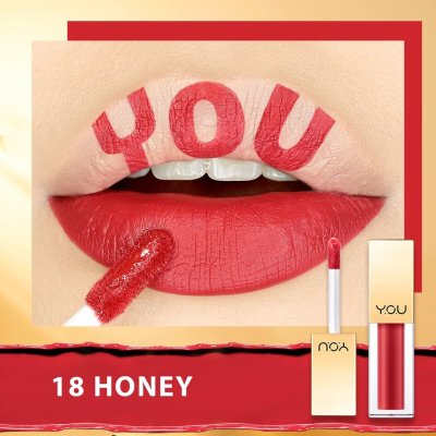 Y.O.U Rouge Velvet Matte Lip Cream วาย โอ ยู ลิปสติก เนื้อแมท บางเบา ติดทนนาน ไม่ติดแมส
