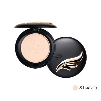 Mistine Wings Extra Cover Super Powder SPF25 PA++ (10g) มิสทีน แป้งผสมรองพื้น
