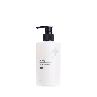 Dr.Ally SunSrceen Body Lotion Plus 50PA+++ (200ml) ดร.แอลลี่ ซันสกรีน บอดี้ โลชั่น พลัส  (แถมผ้าห่ม 1 ผืน)