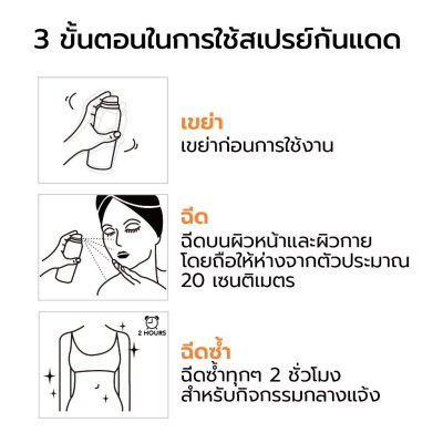 (ใช้โค้ดเหลือ 165.-) Y.O.U Sunbrella Airy Sunscreen Spray (50ml) ยู สเปรย์กันแดดสำหรับผิวหน้าและผิวกาย