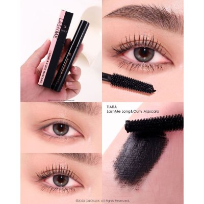 Tiara LashMe Long & Curly Mascara เทียร่า มาสคาร่าตา ขนตาเด้งยาวนาน 8 ชม.