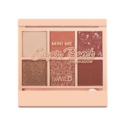 (ใช้โค้ดเหลือ 89.-) BeWiLD Mini Me Sugar Bomb Eyeshadow บีไวลด์ พาเลทอายแชโดว์ขนาดมินิ