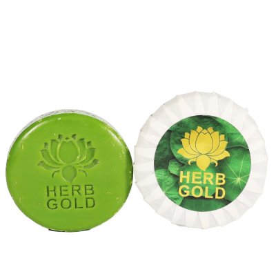 Herb Gold Soap (50g) เฮิร์บโกลด์ สบู่ล้างหน้า